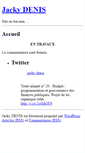 Mobile Screenshot of jcdenis.etoilediese.fr